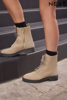 Women s Boots Lace Up Ankle Footwear Next Luxembourg
