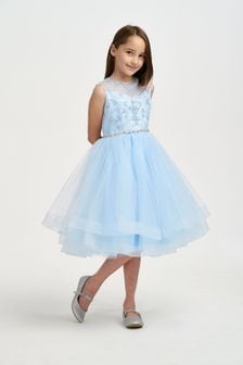 iAMe Blue Party Dress (N70051) | Kč3,175 - Kč3,570