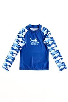 Soliswim Blue Rash Guard T-shirt (N70080) | kr460 - kr490