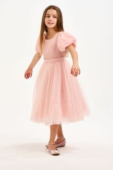 iAMe Pink Party Dress (N70096) | 510 SAR - 574 SAR