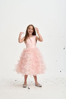 Розовое платье для вечеринок Iame (N70112) | €117 - €131
