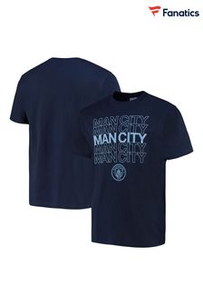 Fanatics Blue Manchester City Graphic T-Shirt (N70189) | LEI 119