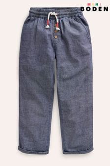 Boden Blue Summer Pull-On Trousers (N70402) | ￥4,400 - ￥5,110