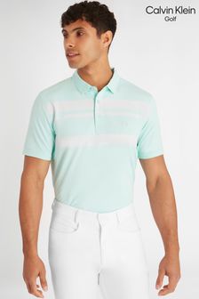 Mintblau - Calvin Klein Golf Fort Jackson Polo-Shirt, Blaue Minze (N70493) | 78 €