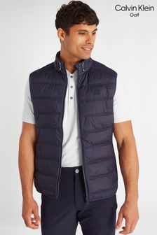 Calvin Klein Golf Blue Rangewood Full Zip Hybrid Gilet (N70514) | kr1 460