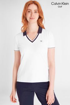 Calvin Klein Golf Delaware White Polo shirt (N70517) | $86