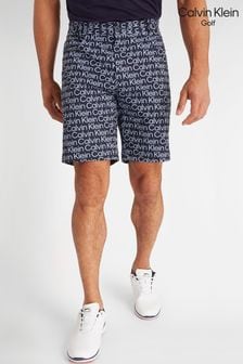 Pantaloni scurți cu imprimeu Calvin Klein Golf Albastru Genius (N70532) | 358 LEI