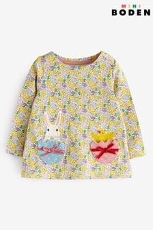 Boden Yellow Snug Long John Spring Bunnies Pyjamas (N70559) | HK$257 - HK$298