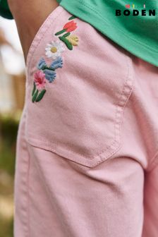 Boden Pink Pull-on Trousers (N70568) | €43 - €50