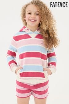 FatFace Pink Grow Stripe Crew Sweatshirt (N71116) | $36