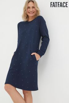 FatFace Blue Georgia Sweat Dress (N71160) | $101