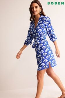 Boden Cleo Leinen Kleid mit gebundener Taille (N71270) | 148 €