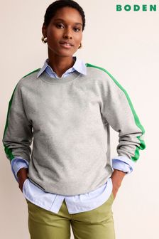 Boden Grey Drop Shoulder Sweatshirt (N71389) | ￥11,450