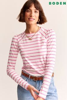 Boden Pink Arabella Stripe T-Shirt (N71407) | 54 €