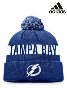 adidas Blue NHL Tampa Bay Lightning Fundamental Bobble Hat (N71725) | HK$226