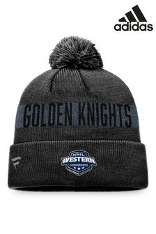 adidas Black NHL Vegas Golden Knights Fundamental Bobble Hat (N71792) | HK$226