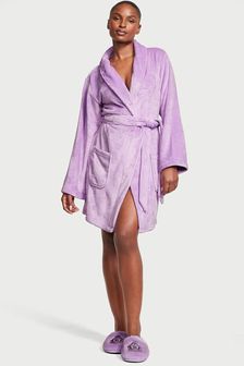 Victoria's Secret Unicorn Purple Cosy Short Dressing Gown (N71803) | €56