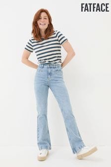 FatFace Blue Fly Flare Jeans (N71875) | kr1 080