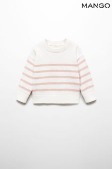 Mango Striped Cotton-Blend Sweater (N72095) | €22.50