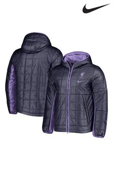 Nike Purple Liverpool Fleece Lined Hooded Jacket (N72318) | €141