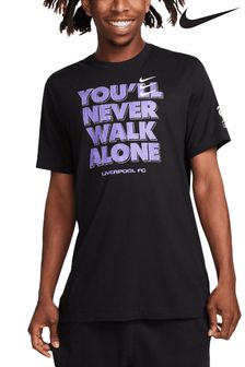 Nike Black Liverpool YNWA T-Shirt (N72373) | €44