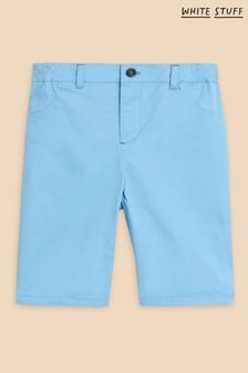 White Stuff Blue Chino Shorts (N72646) | ￥3,170