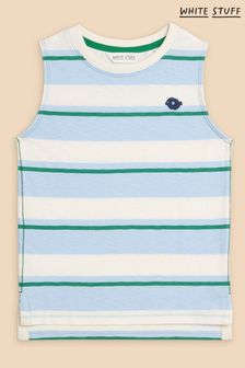White Stuff Blue Boys Striped Vest (N72652) | $18