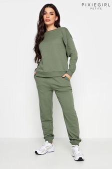 Зеленый - Pixiegirl Petite спортивные брюки с манжетами (N72728) | €29