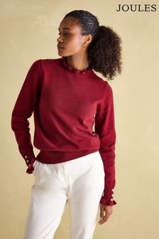 Women s Jumpers Joules Red Plain Clothing Next Luxembourg