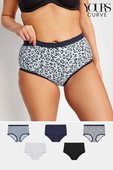 Yours Curve Multi Full Briefs 5 Pack (N72891) | 1,087 UAH