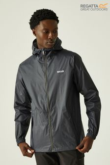 Regatta Grey Mens Waterproof Pack It Jacket (N73154) | kr454
