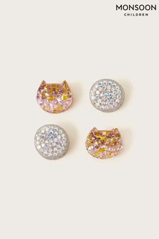 Monsoon Natural Glitter Sparkle Claw Clips 4 Pack (N73312) | €16