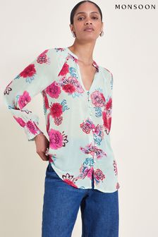 Блузка с цветочным принтом Monsoon Esme (N73373) | €76