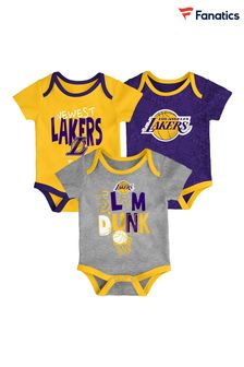 Fanatics Yellow Nba Los Angeles Lakers Slam Dunk 3pc Bodysuit (N73452) | €34