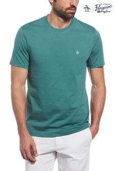 Verde - Camiseta con logotipo en tejido de pinpoint de Original Penguin (N73739) | 42 €