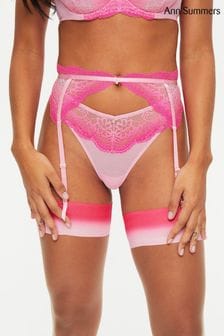 Pink - Ann Summers Sexy Lace Planet Suspender Belt (N73762) | kr220