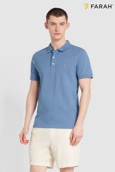 Hellblau - Farah Blanes Polo-Shirt (N73913) | 86 €