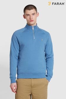 淡藍色 - Farah Jim 1/4拉鏈運動衫 (N73915) | NT$3,500