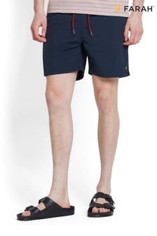 Farah Blue Colbert Plain Swim Shorts (N73919) | kr519