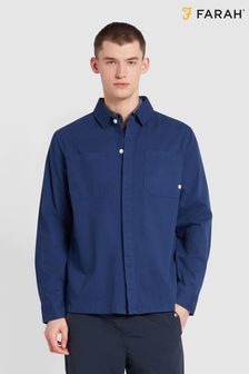 Синий - Рубашка с длинными рукавами Farah Leon (N73930) | €113