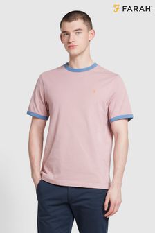Farah Groves Ringer Short Sleeve T-Shirt (N73979) | SGD 74