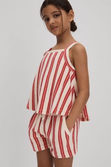 Reiss June Ensemble gilet et short en éponge (N74118) | €53