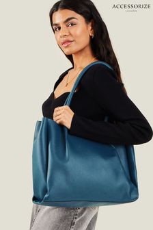 Accessorize Blue Soft Shoulder Bag