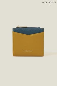 Accessorize Yellow Colour Block Purse (N74591) | €20