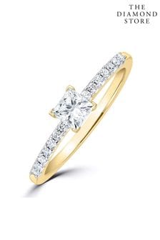 The Diamond Store White Katerina 0.25ct Lab Diamond Engagement Ring (N74636) | €338