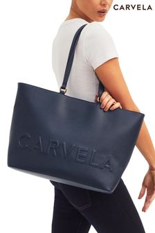 Синий - Carvela Frame Winged Shopper Bag (N74777) | €177