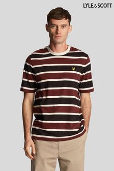 Lyle & Scott Red Stripe T-Shirt (N74920) | €50