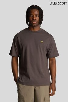 Lyle & Scott Grey Oversized T-Shirt (N74943) | $66