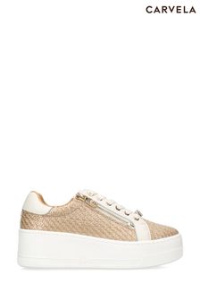 Carvela Cream Trainers (N74949) | €197