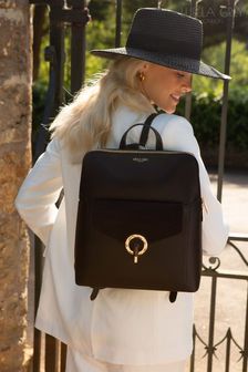 Luella Grey Peggy Laptop Rucksack Black Bag (N74984) | €151